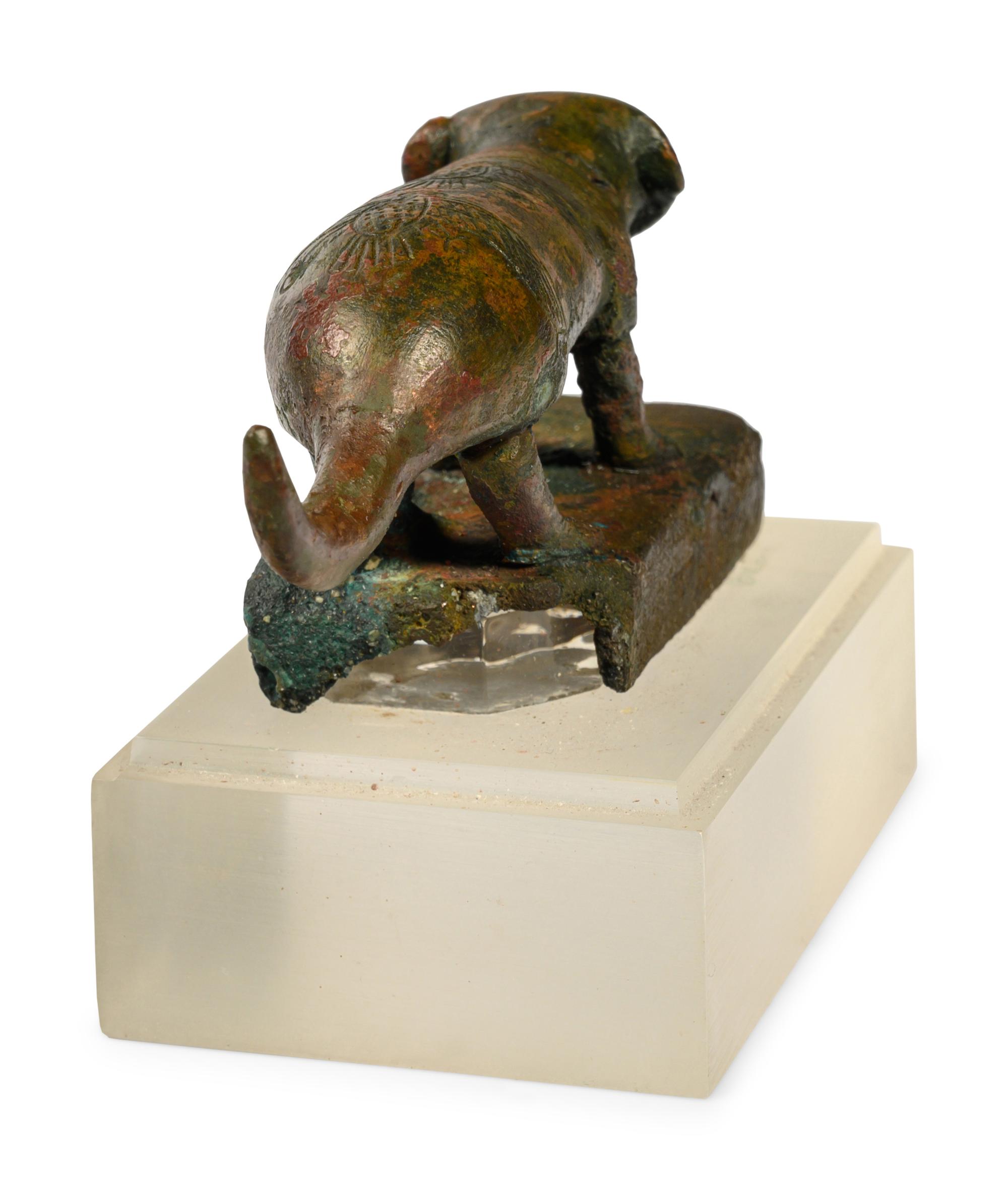 An Egyptian Bronze Ichneumon