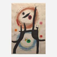 Joan Miró (Spanish, 1893-1983) La Femme Angora