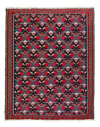 A Flatweave Wool Rug