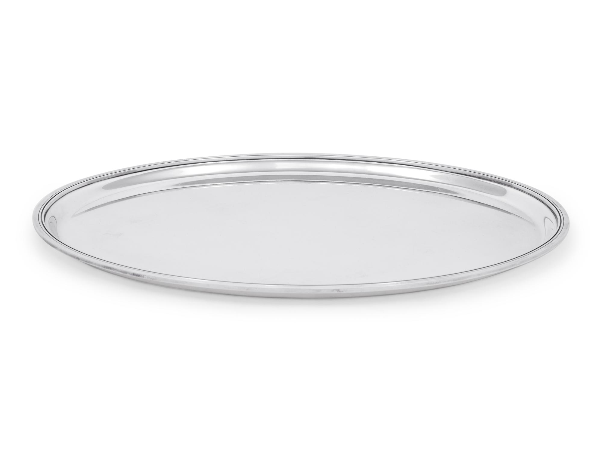 A Georg Jensen Silver Tray