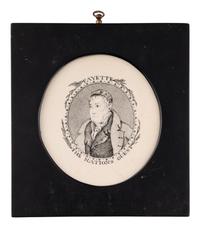 Three Porcelain Plaques depicting General Lafayette "The Nations Guest," President George Washington "The Countrys Father," and Benjamin Franklin.