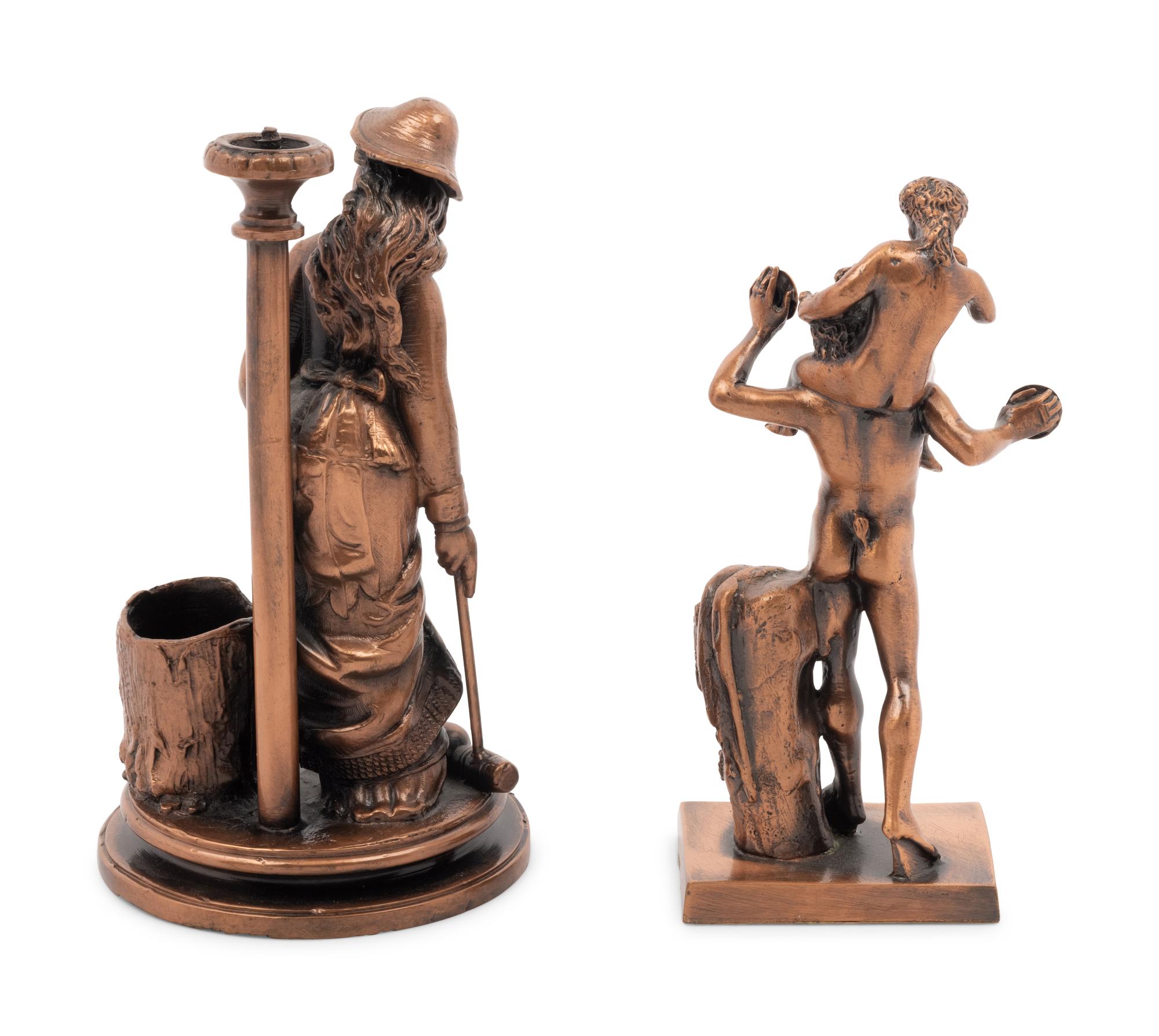Two Continental Bronze Figures