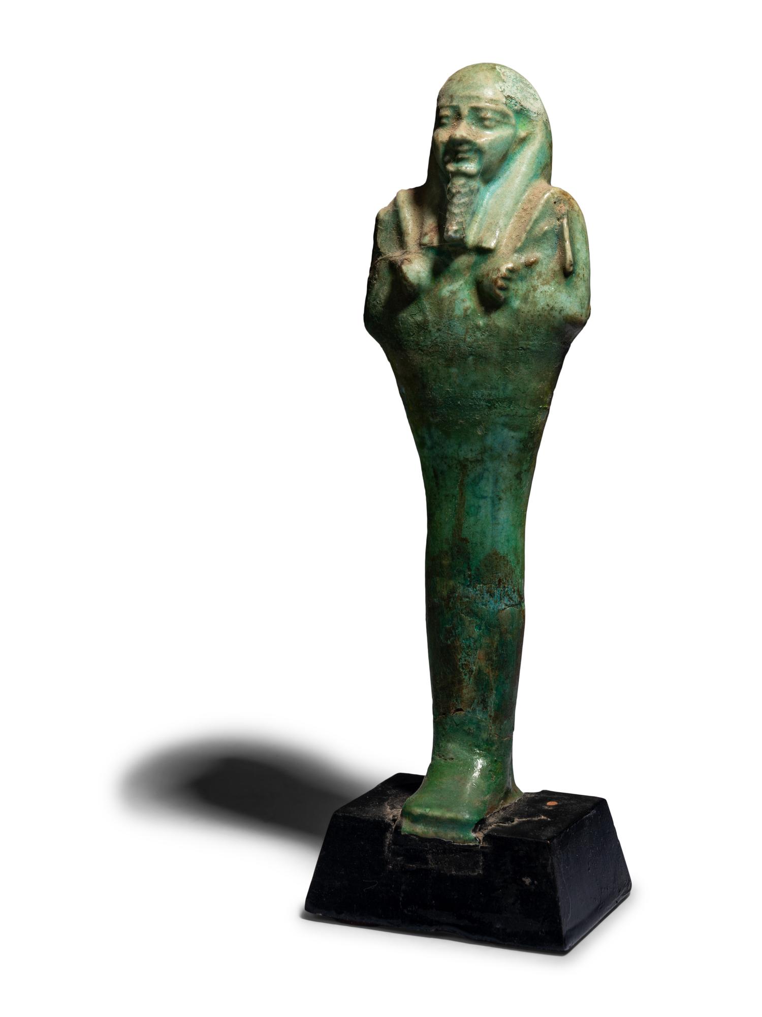 An Egyptian Faience Ushabti