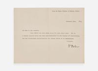 [Science, Medicine & Mathematics] Osler, William: Group of 2 Typed Letters, signed