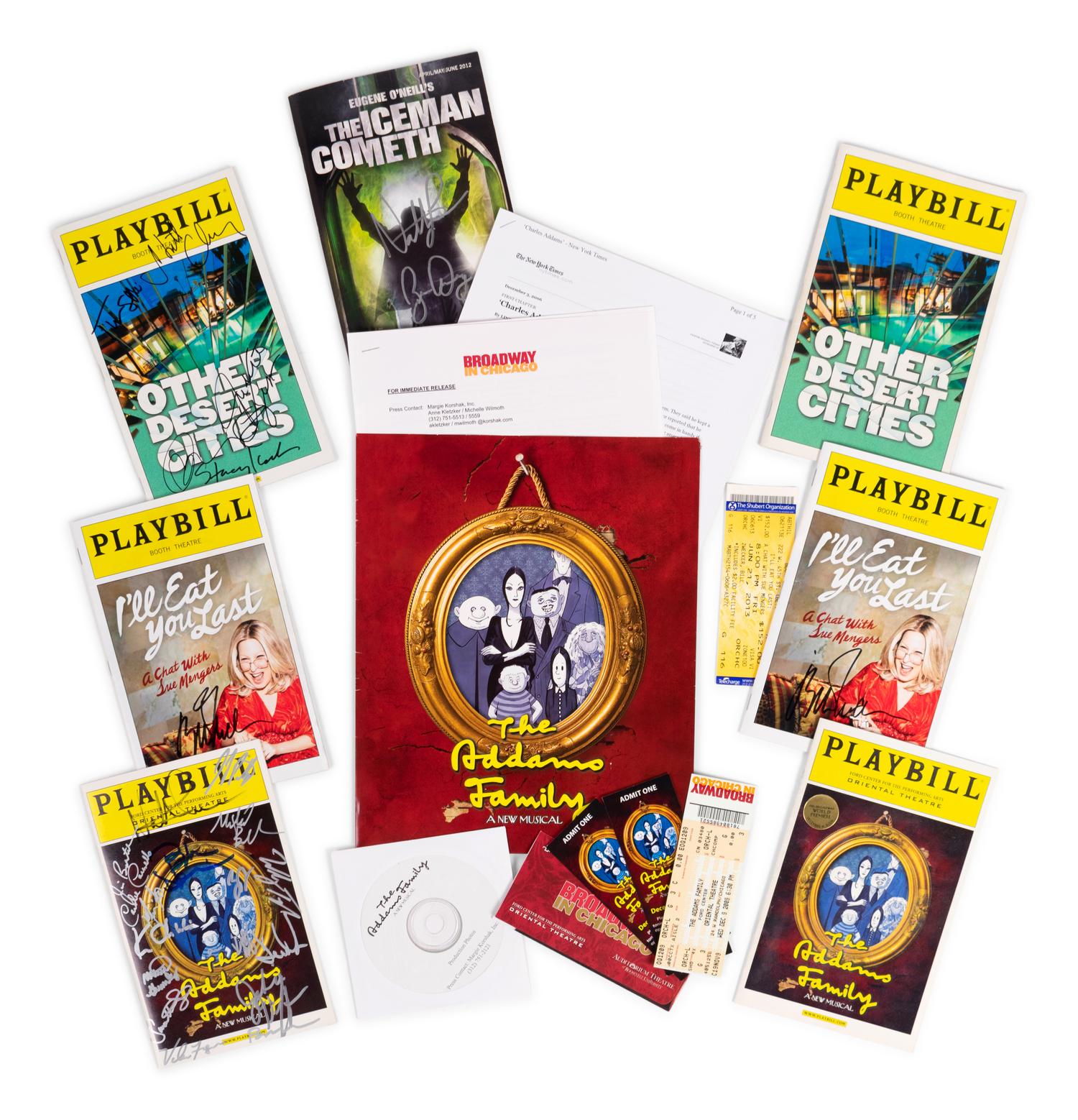 (Theatre Play Bills) A group of 7 playbills for theatrical productions, comprising: