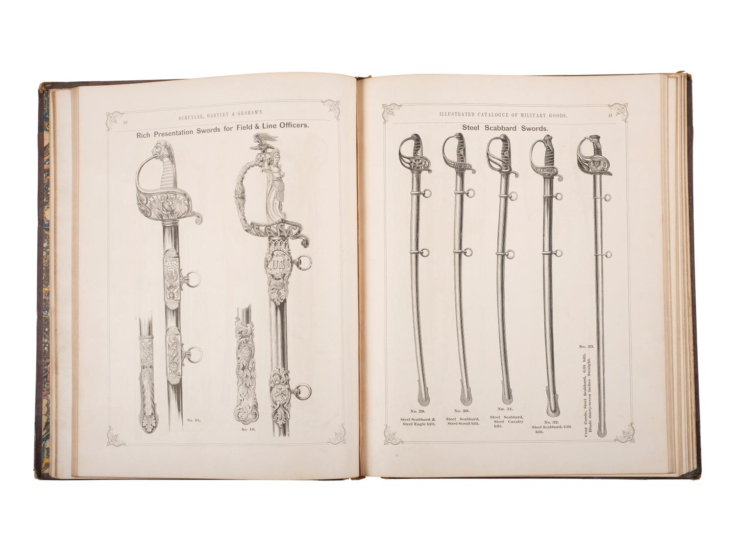 Illustrated Catalogue of Arms & Military Goods. [New York]: [Schuyler, Hartley & Graham]: [1864].