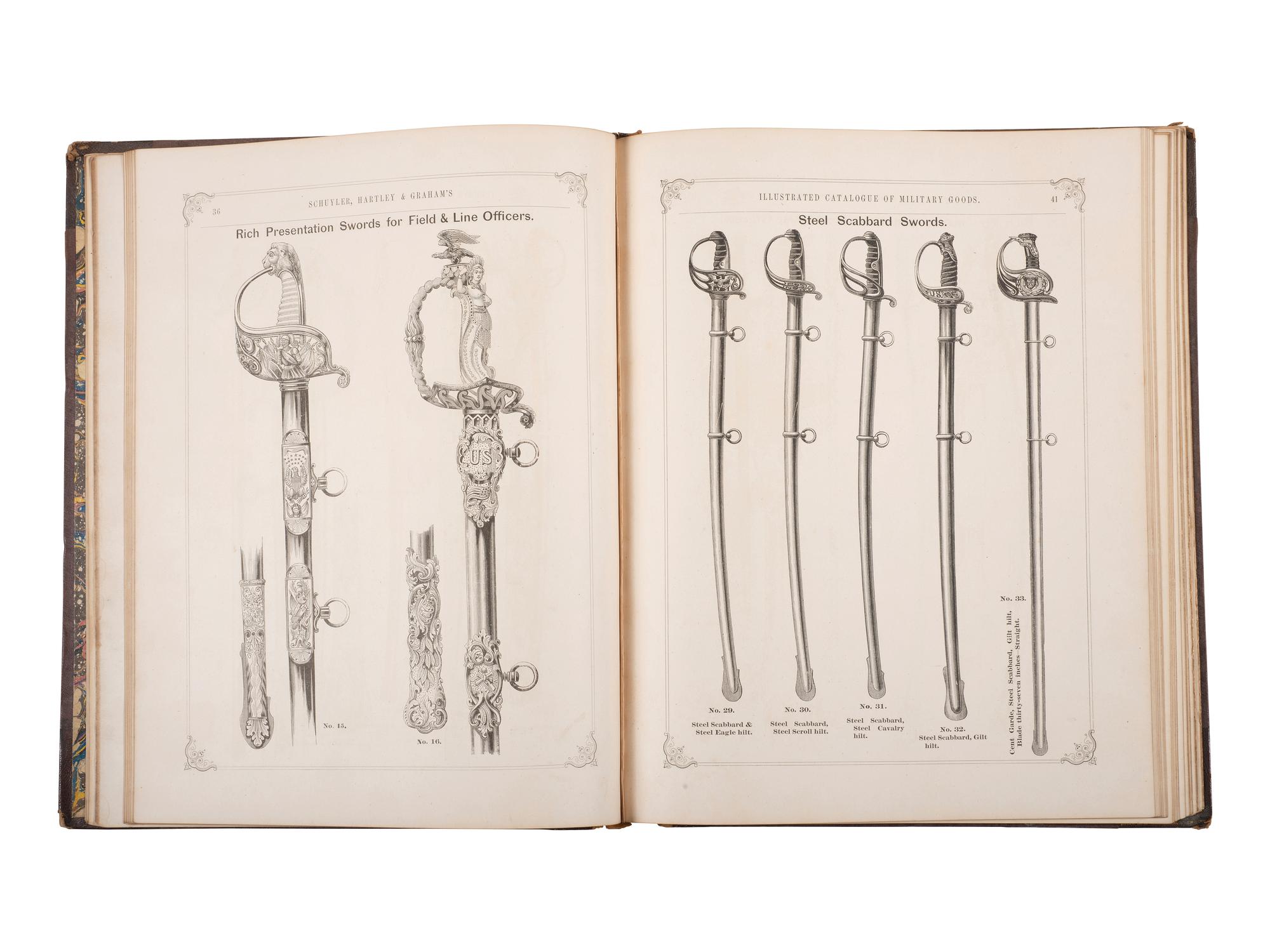 Illustrated Catalogue of Arms & Military Goods. [New York]: [Schuyler, Hartley & Graham]: [1864].