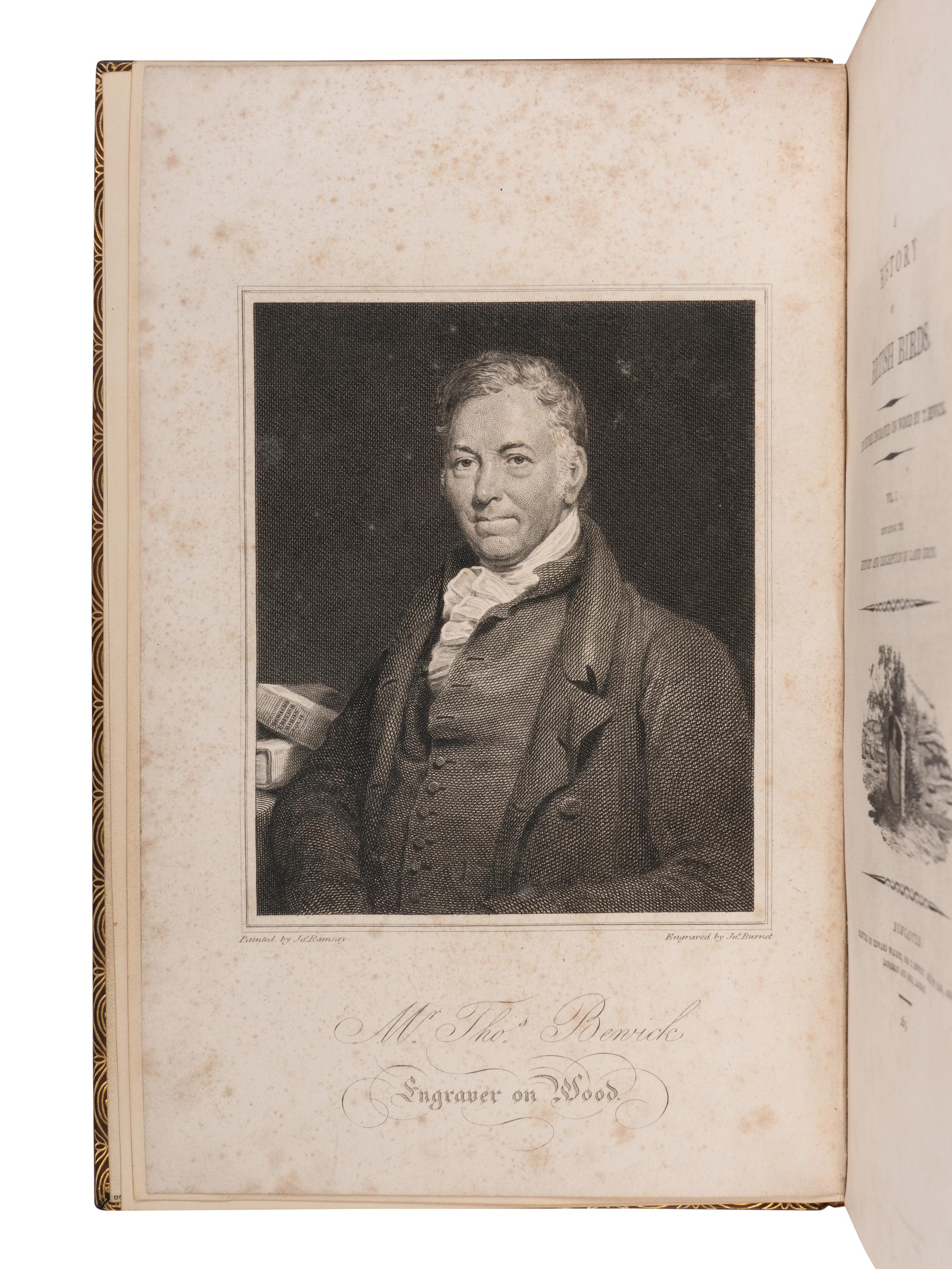 [NATURAL HISTORY]. BEWICK, Thomas (1753-1828). A History of British Birds. Newcastle: Edward Walker, 1805.