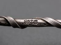 Eleven American Marine Decorated Silver Spoons