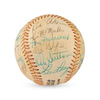 A 1975 Los Angeles Dodgers Team Signed Autograph Baseball (PSA Letter of Authenticity)