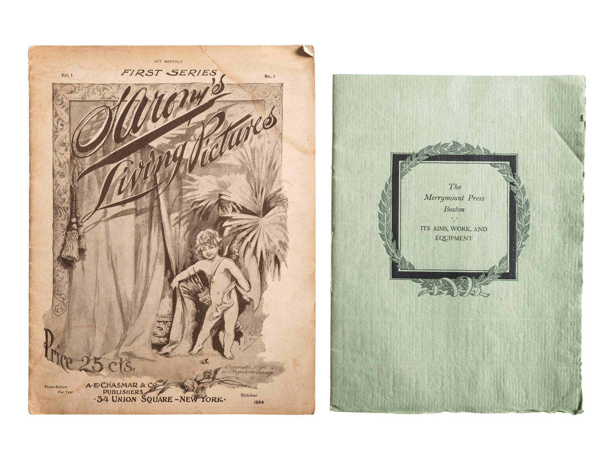 [TRANSPORTATION]. A group of early photographs, imprints, and documents related to transportation, including: