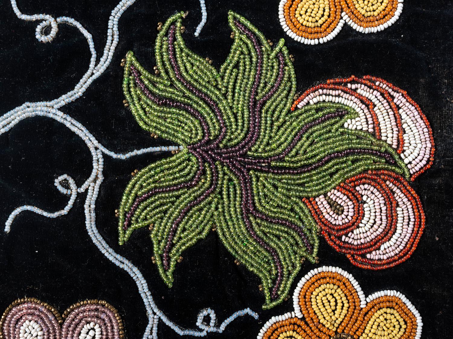 Anishinaabe Beaded Vest, Apron, and Leggings