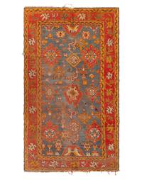 An Oushak Rug