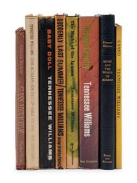 WILLIAMS, Tennessee (1911-1983). A group of 9 first or limited editions, comprising: