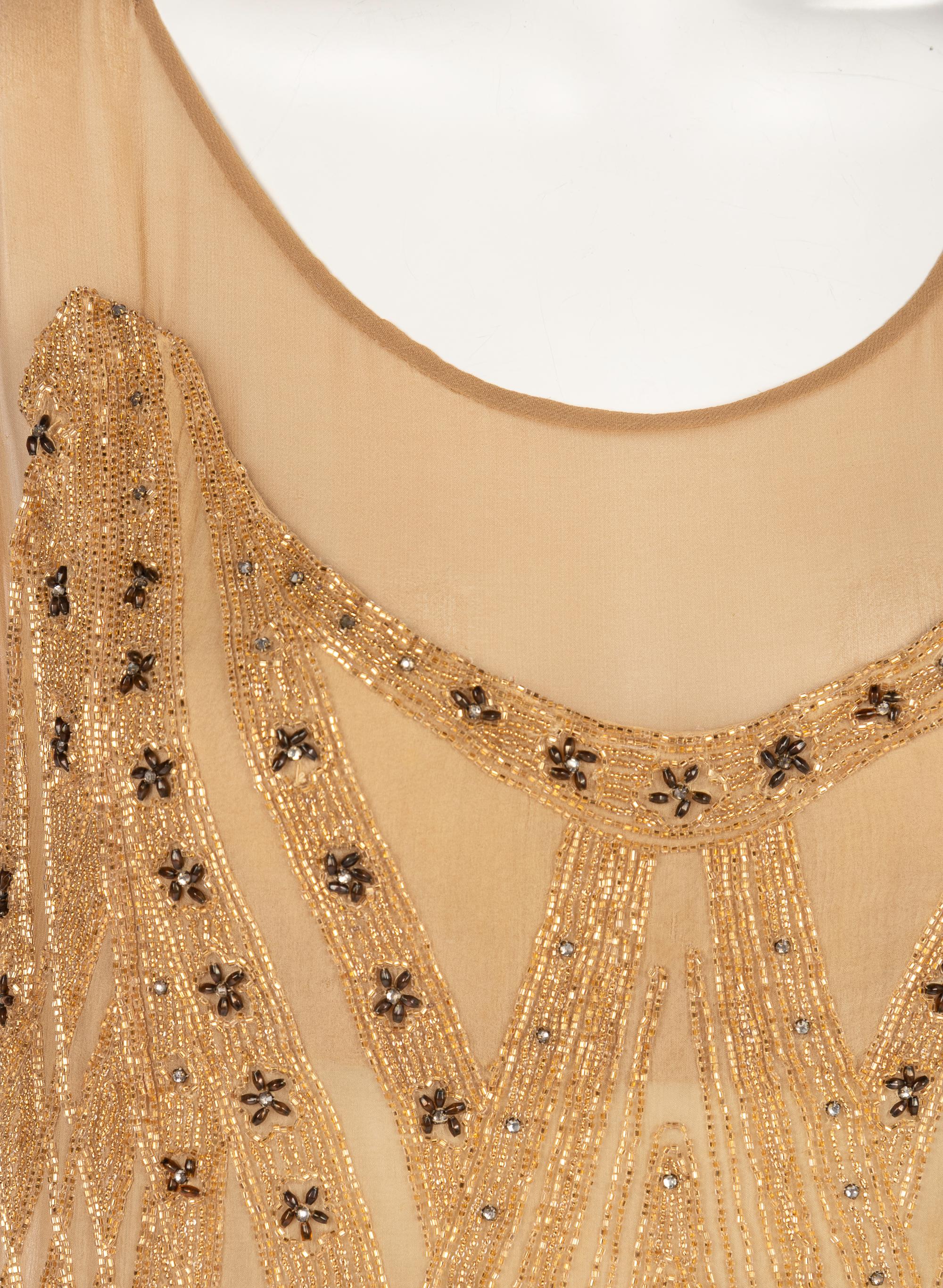 Embroidered Flapper Dress, 1920s