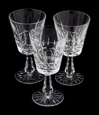 A Waterford Cut Glass Stemware Service