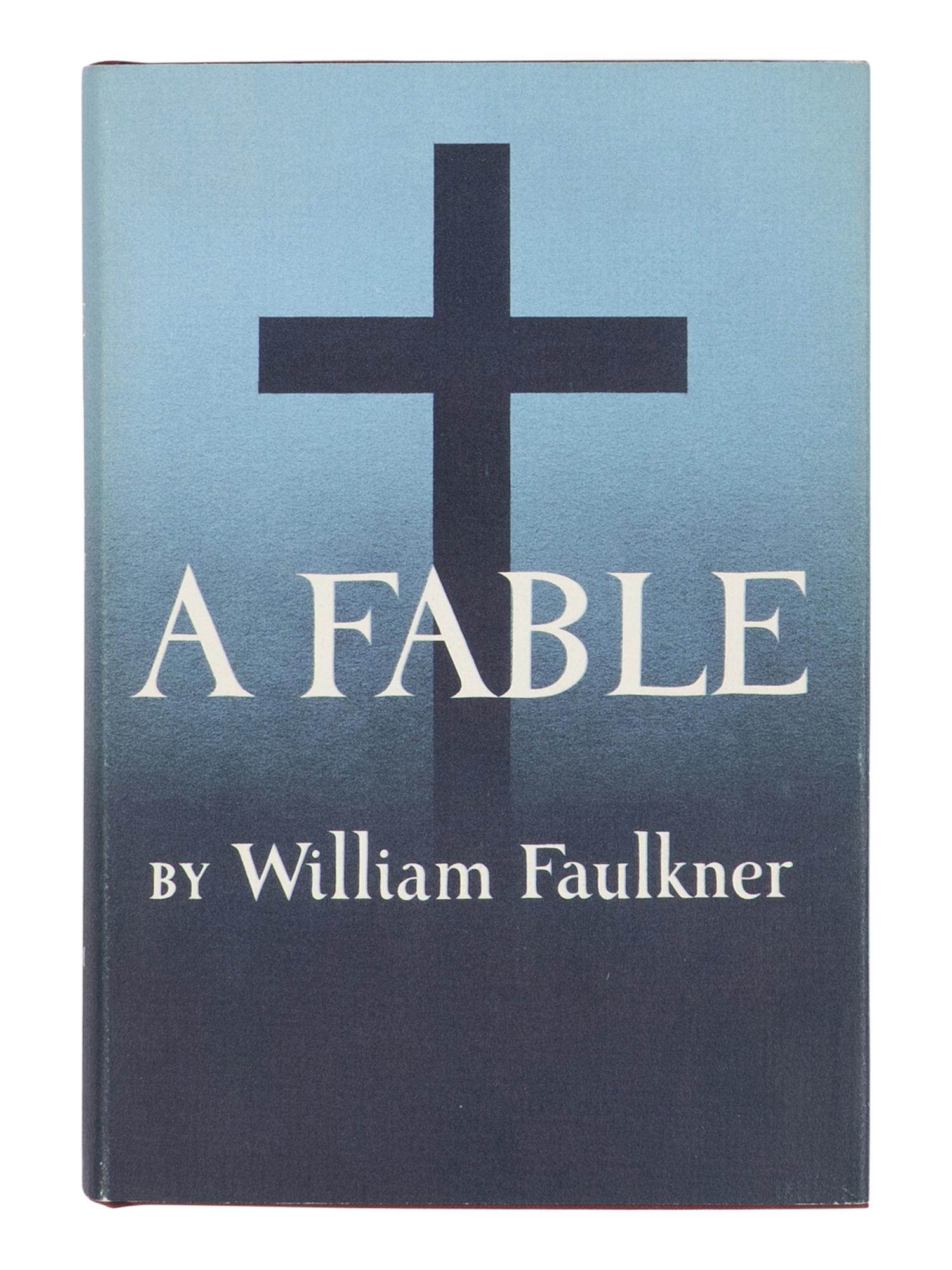 FAULKNER, William (1897-1962). A Fable . New York: Random House, 1954.