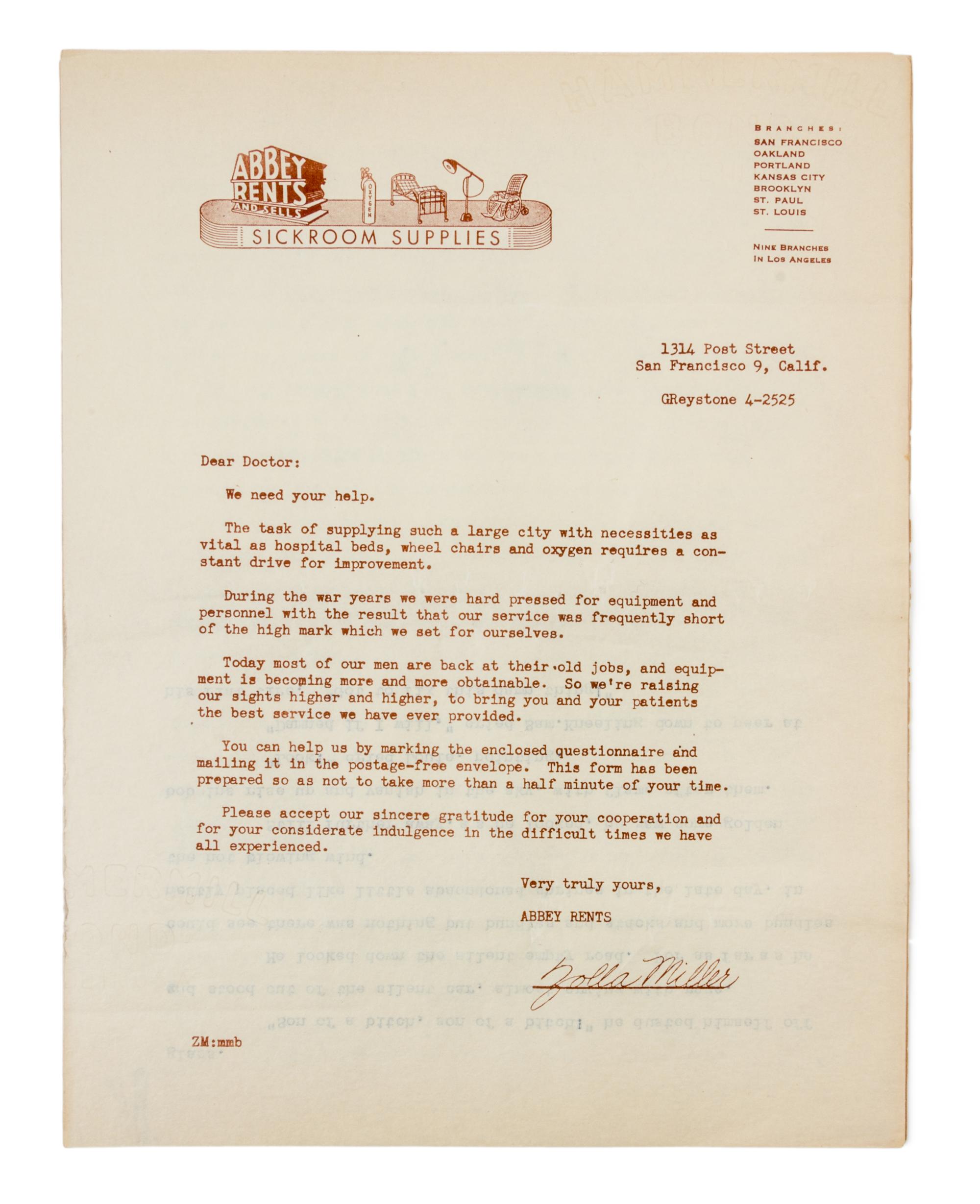 BRADBURY, RAY. Way Up in the Air. Typescript draft with ALS from Roy Squires.