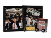 A Large Group of Chicago Blackhawks Signed Autograph Memorabilia Including a Bill Wirtz Check
