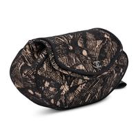Chanel, Black Lace & Ribbon Evening Clutch