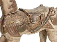 An Italian Carved and Painted Model of a Horse