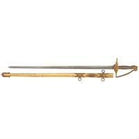 Ames Silver Gripped Gilt Eagle Pommel Presentation Sword to James Huston of the 69th NYSM - KIA at Gettysburg with the 82nd NY Infantry