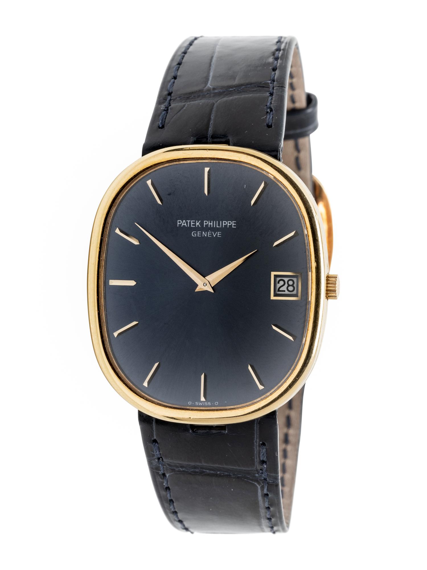 PATEK PHILIPPE, REF. 3605 18K YELLOW GOLD 'ELLIPSE' WATCH