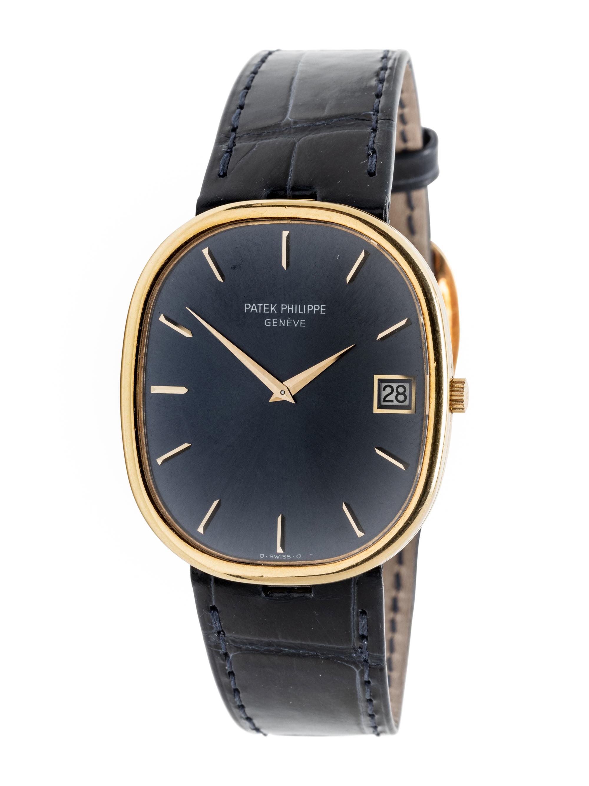 PATEK PHILIPPE, REF. 3605 18K YELLOW GOLD 'ELLIPSE' WATCH