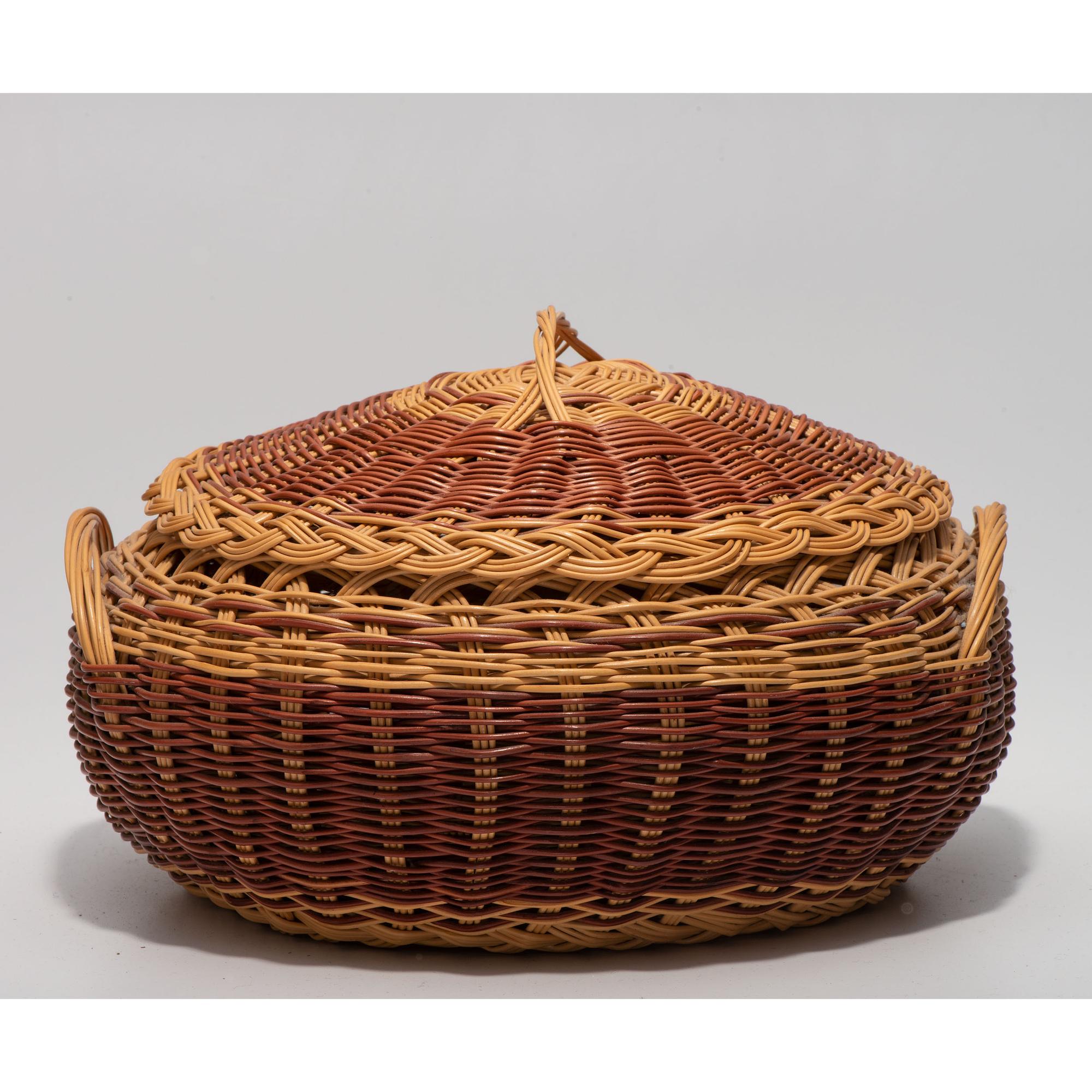 Buckbrush Lidded Basket