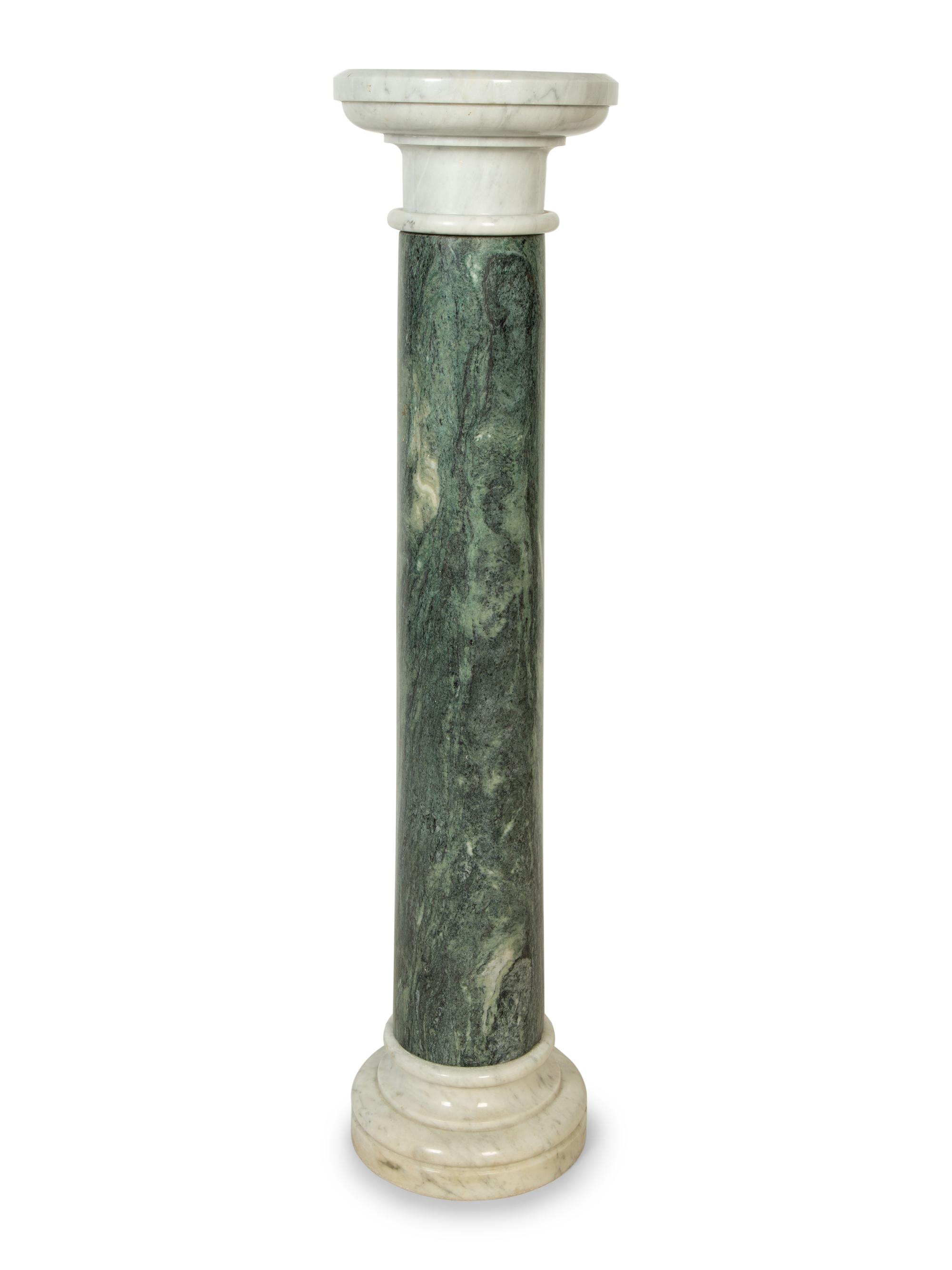 A Continental Marble Pedestal