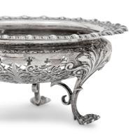A Pair of Victorian Silver Pierced Fruit Bowls