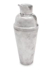 An American Silver Cocktail Shaker