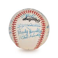 A 1969 Chicago Cubs Team Signed Autograph Baseball (Beckett Authentication Services Letter),