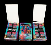 A Group of Three Retail Boxes of 1995-96 NBA Hoops Series One Basketball Cards