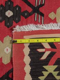A Large Turkish Kilim Wool Rug
