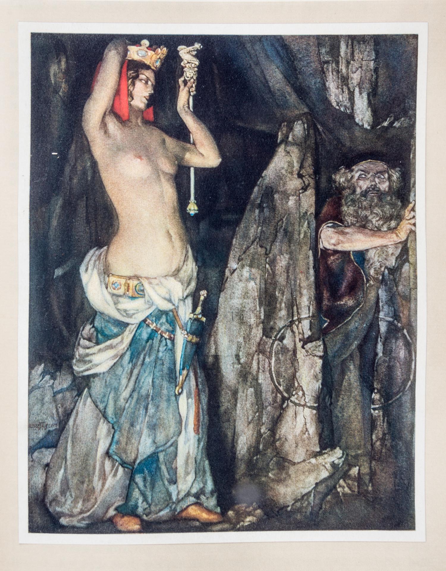 (FLINT, WILLIAM RUSSELL) MALORY, SIR THOMAS. Le Morte D'Arthur. London, 1910-1911. 4 Volumes.