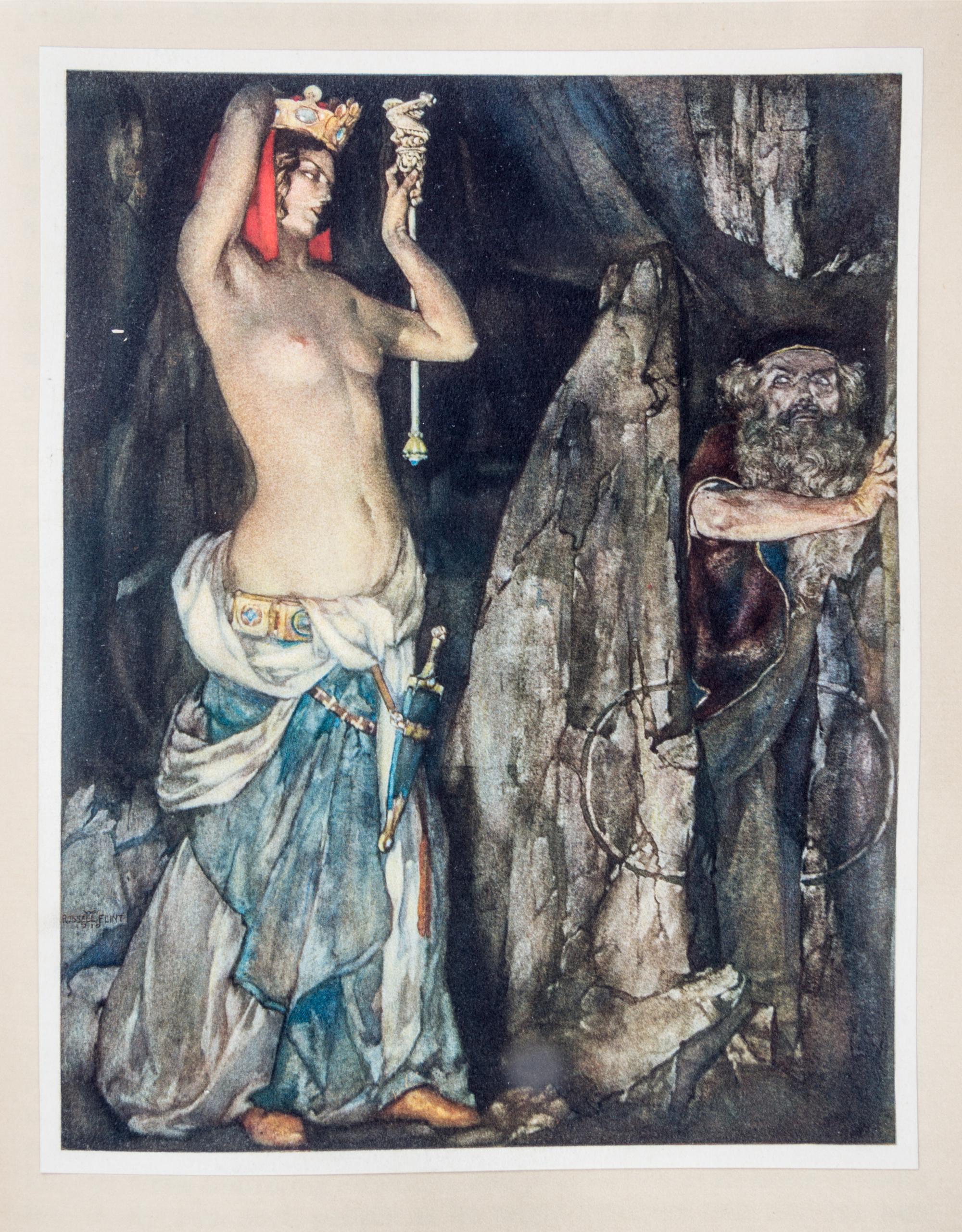 (FLINT, WILLIAM RUSSELL) MALORY, SIR THOMAS. Le Morte D'Arthur. London, 1910-1911. 4 Volumes.