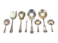 A Collection of American Silver Flatware