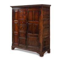 An English Oak Dresser Cabinet