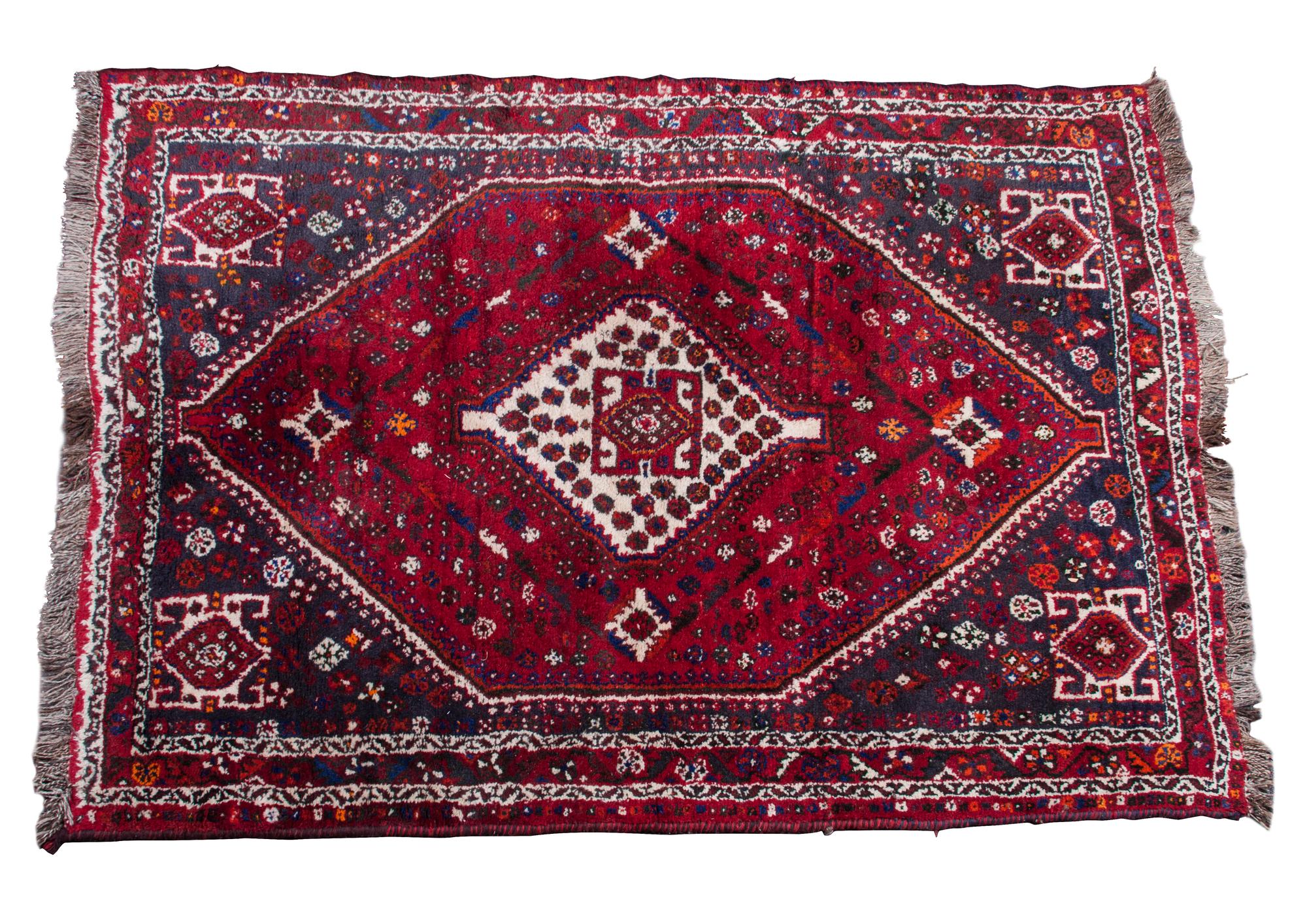 A Northwest Persian Wool Rug 5 feet 7 inches x 4 feet 2 inches. — 2ND HALF 20TH CENTURY