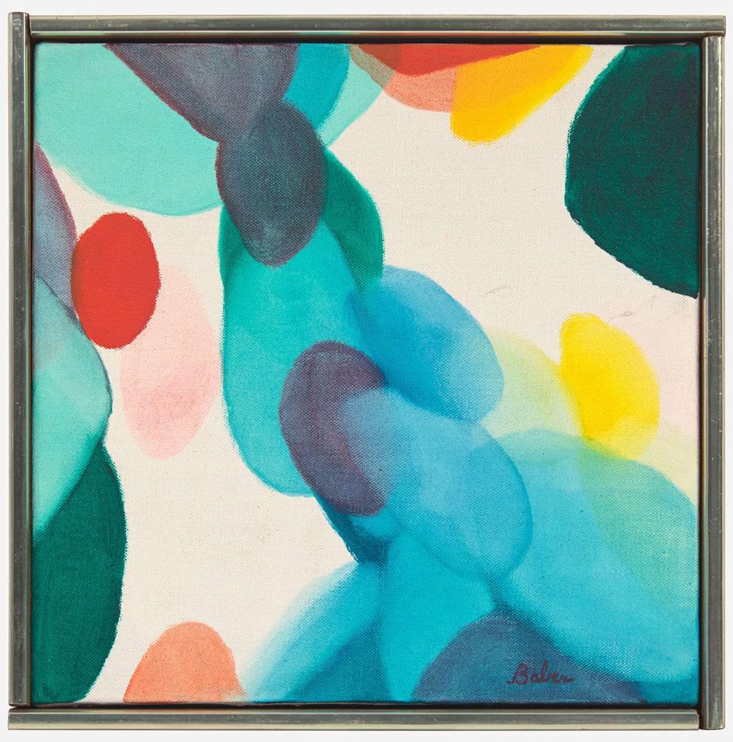 Alice Baber (American, 1928-1982) - Blue Float