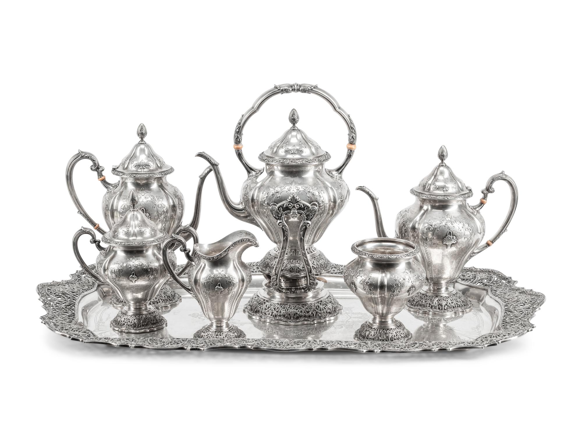 An American Silver Tea and Coffee Service