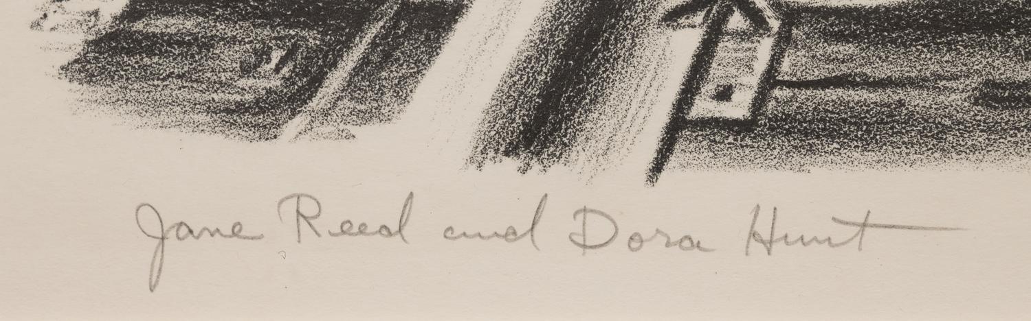 Jane Reed and Dora Hunt , 1941
