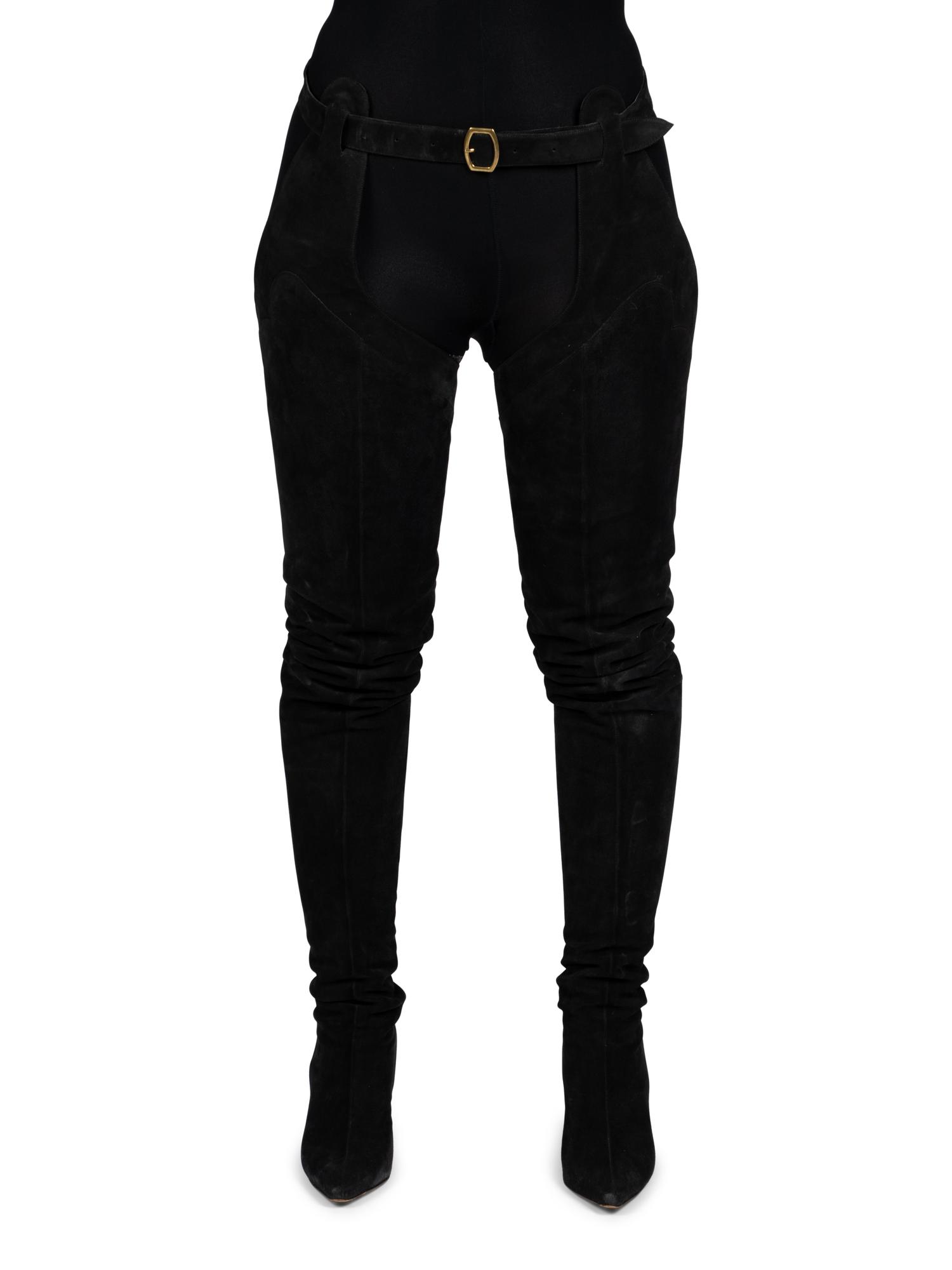 Rare Manolo Blahnik Thigh-High Boots, 1990s