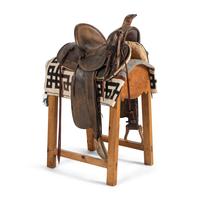 A High-Backed Western Saddle, by Miles City Saddlery
