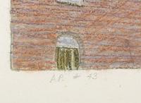 Traffic Light, 1973 and 22nd Street, 1974 (two works)