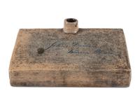 An Ohio Stoneware Foot Warmer