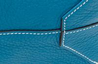 An Hermes Malachite/Bleu Izmir 45cm Taurillon Clemence Double Sens Tote, 17.5" x 15.5" x 5".