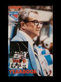 A Group of 16 1960s - 1980s New York Rangers Blue Book Media Guides,