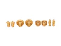 Four Pairs of Ear Clips by Chanel and Christian Dior